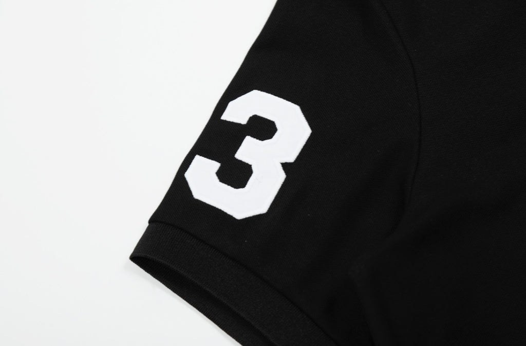 Big Logo Classic Polo Black🐎