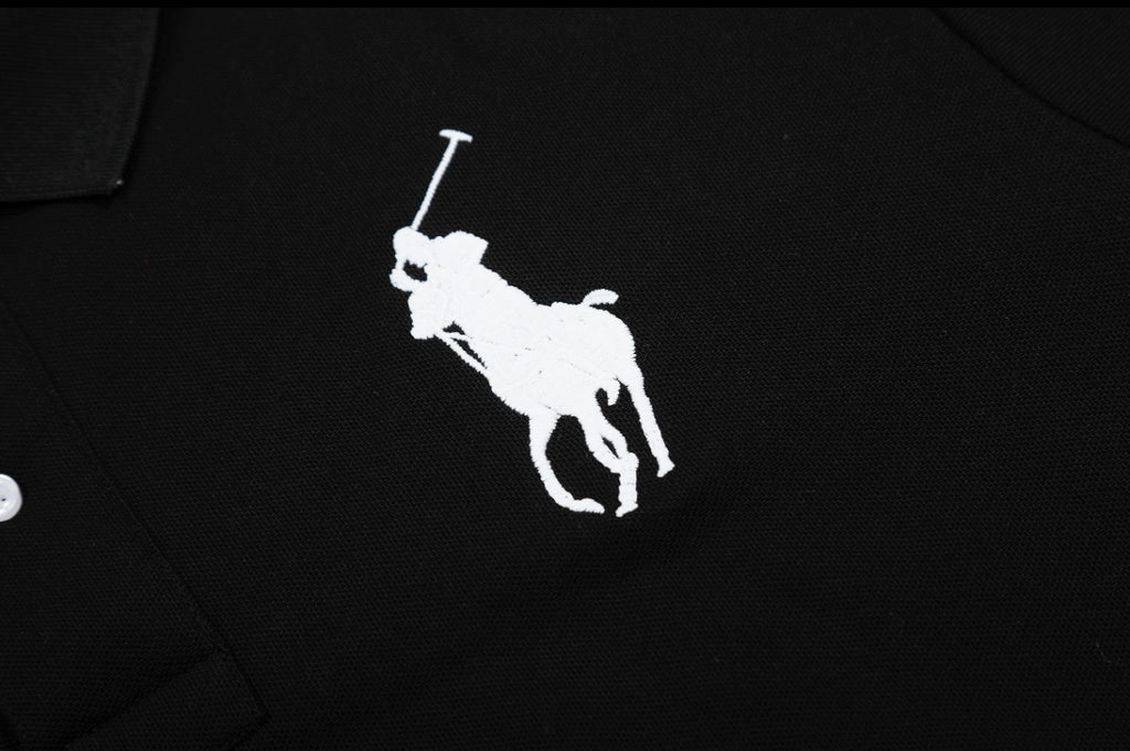 Big Logo Classic Polo Black🐎