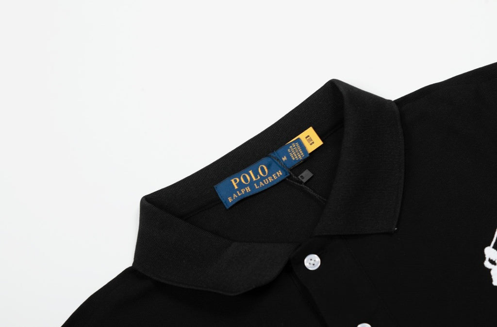Big Logo Classic Polo Black🐎