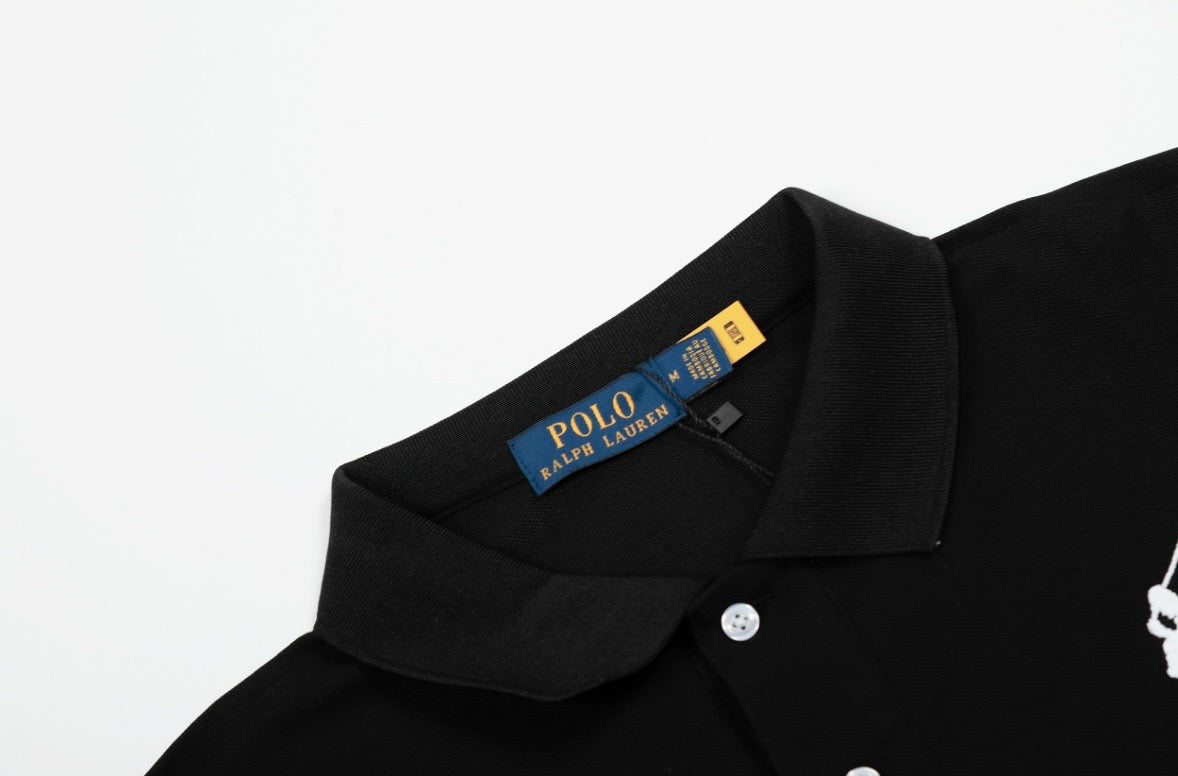 Big Logo Classic Polo Black🐎
