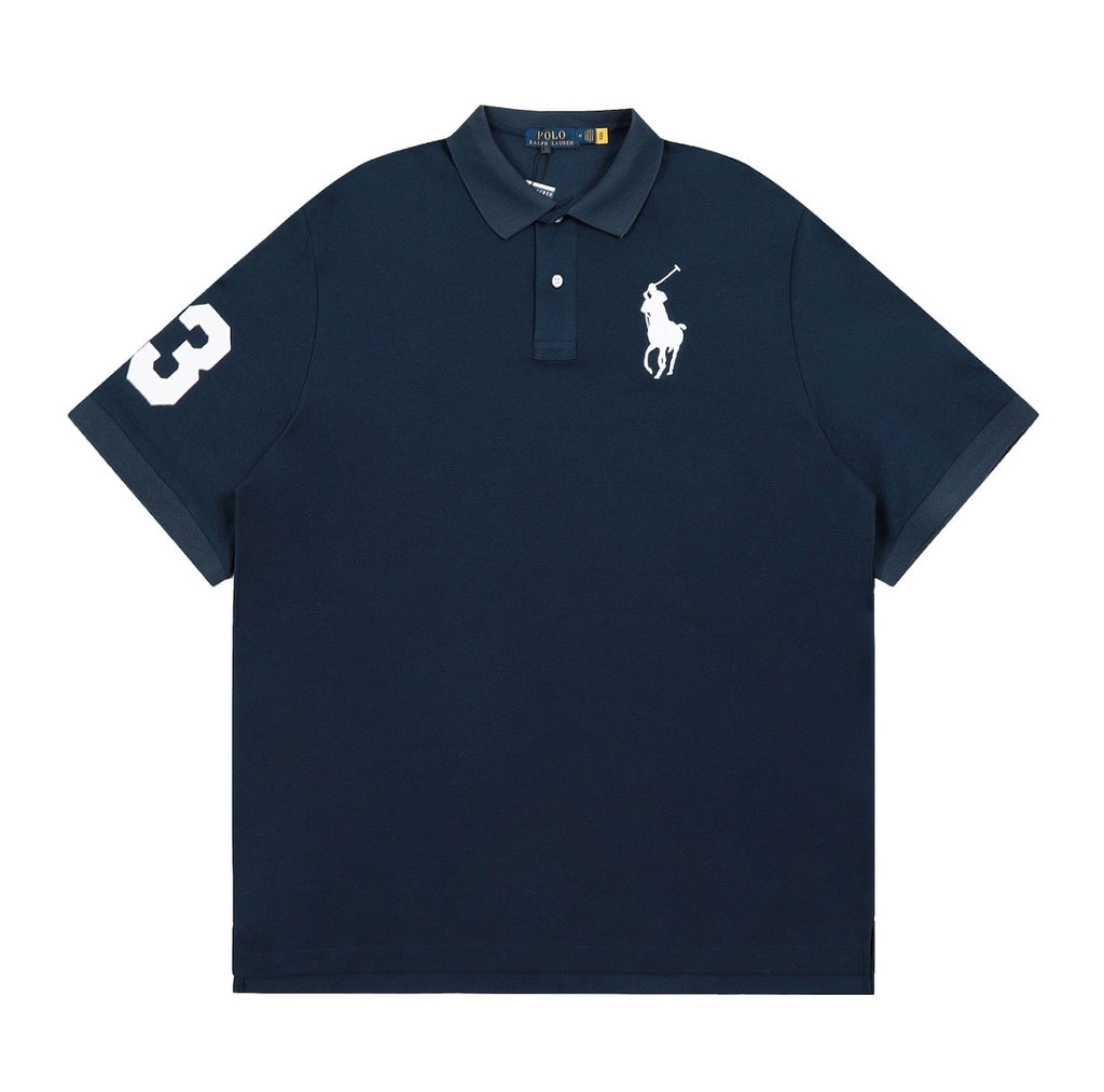 Big Logo Classic Polo Blue Navy🐎