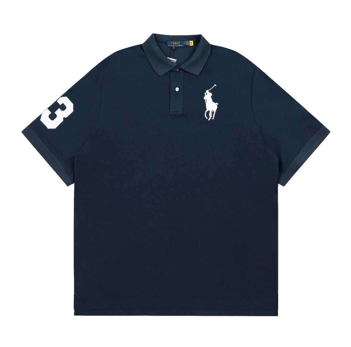 Big Logo Classic Polo Blue Navy🐎