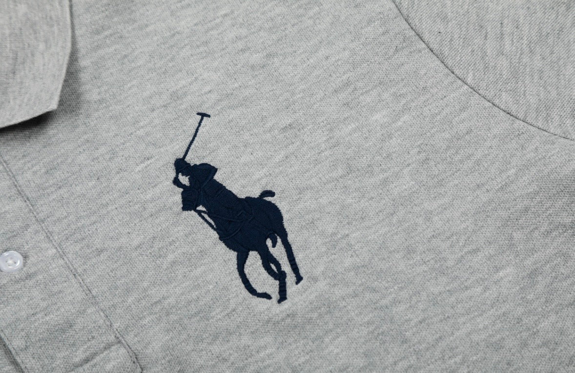 Big Logo Classic Polo Grey🐎