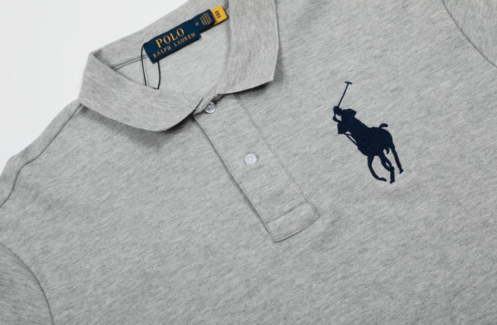 Big Logo Classic Polo Grey🐎