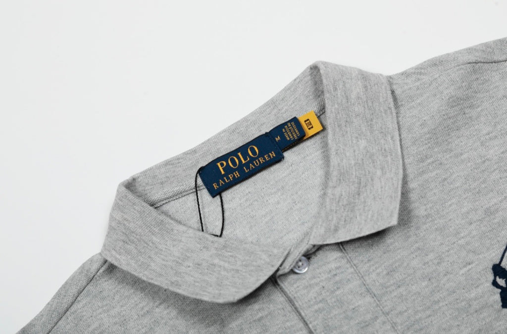 Big Logo Classic Polo Grey🐎