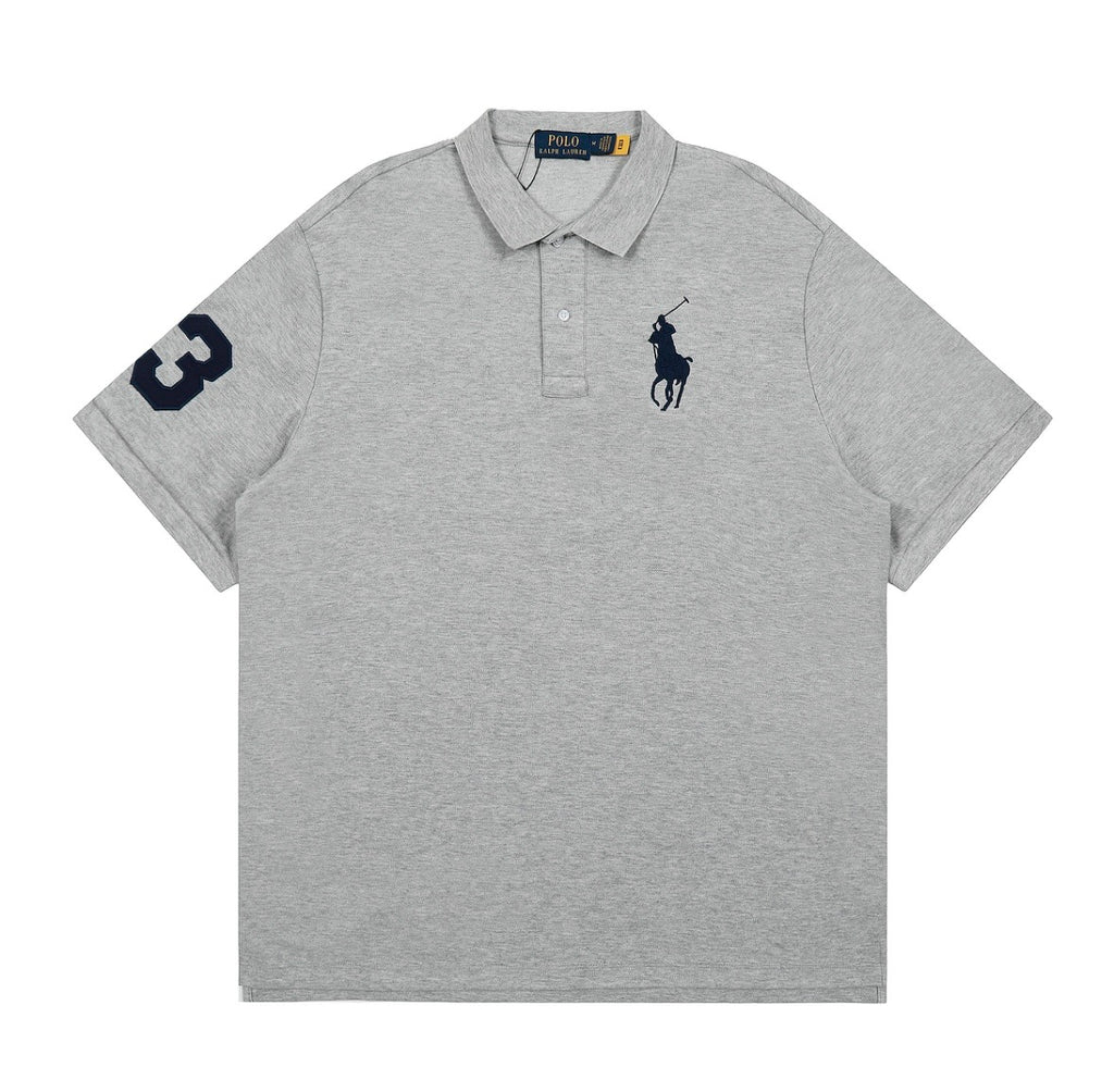 Big Logo Classic Polo Grey🐎