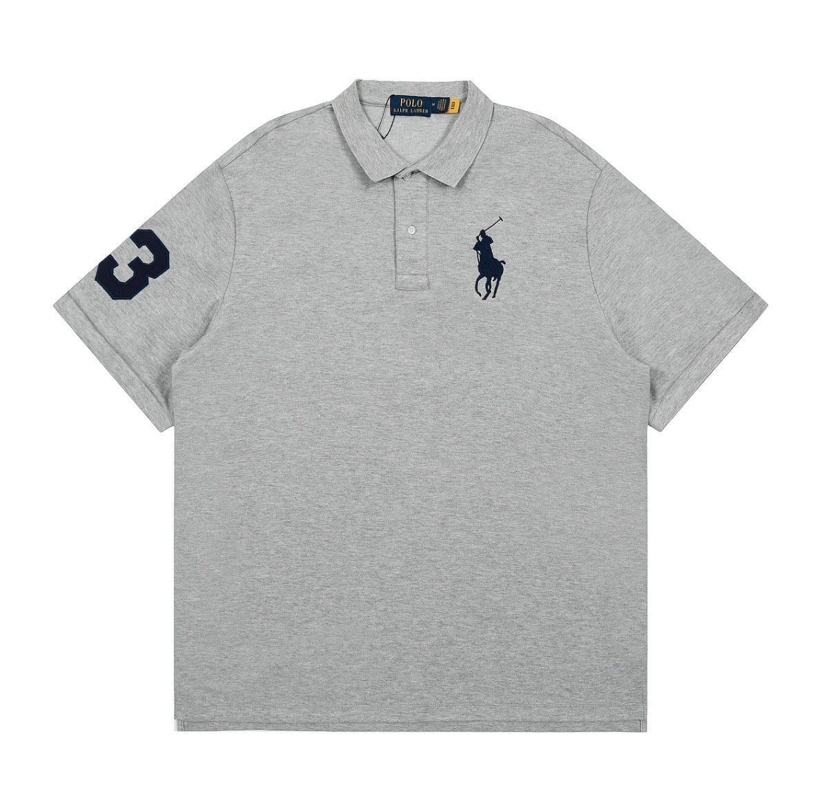Big Logo Classic Polo Grey🐎