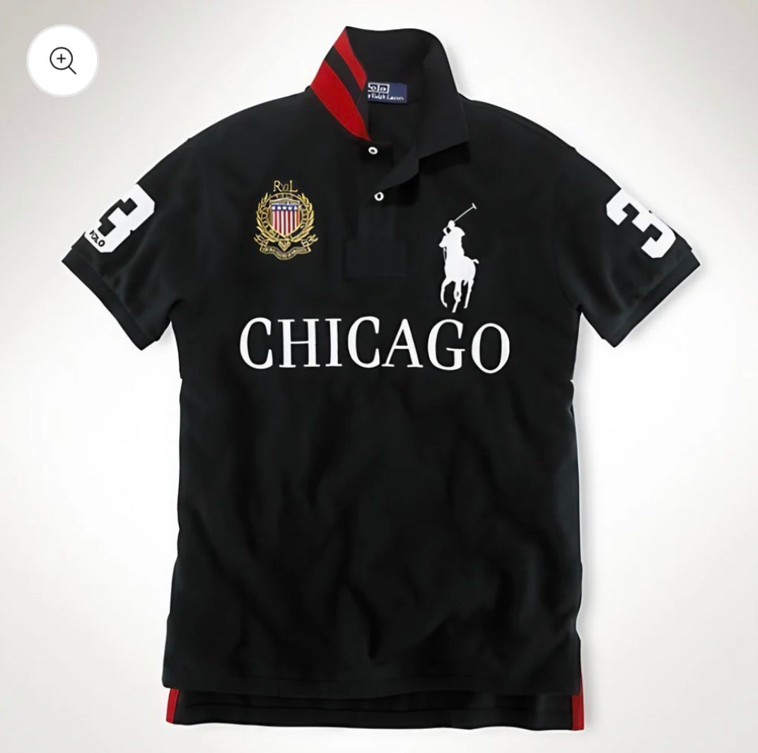 Chief Keef Style Polo Chicago🇺🇸